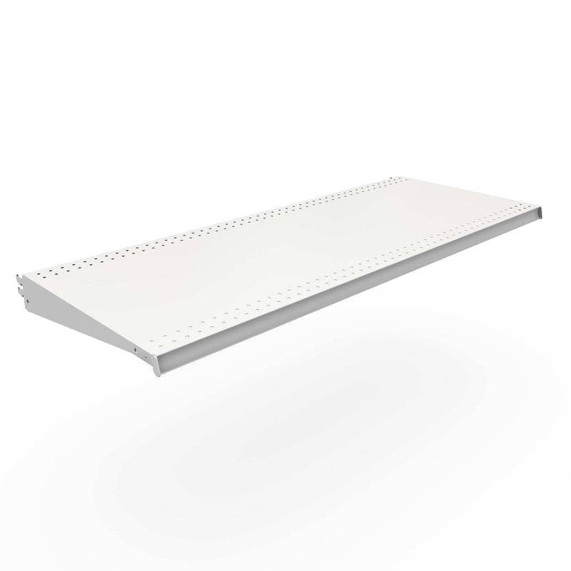 Lozier 48 in. W X 19 in. D Cool White Steel DL Style Shelf 2 pk