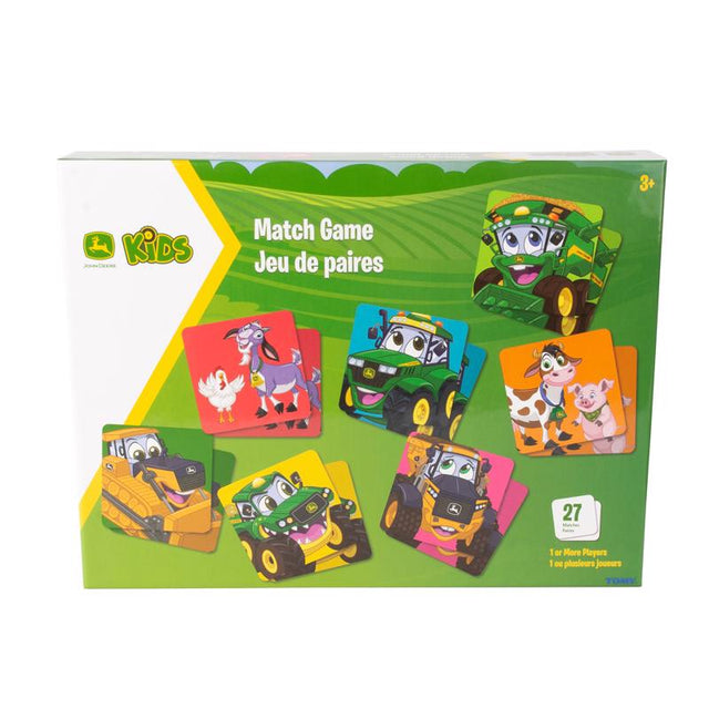 TOMY John Deere Kids Match Game Multicolored 54 pc