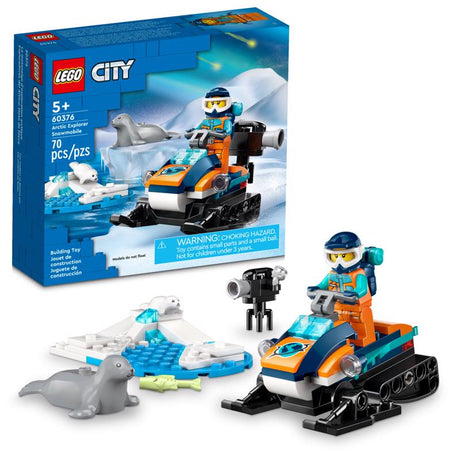 LEGO Arctic Explorer Snowmobile Toy Multicolored 70 pc