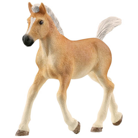 Schleich Haflinger Horse Foal Figurine Snow White 1 pc