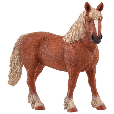 Schleich Belgian Draft Horse Figurine Brown 1 pc