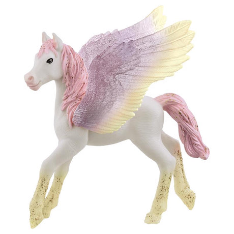 Schleich Bayala Sunrise Pegasus Foal Figurine White 1 pc