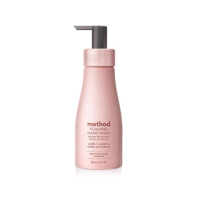 Method Vanilla & Raspberry Scent Foam Hand Soap 10 oz