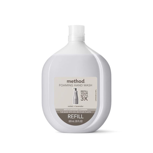 Method Violet & Lavender Scent Foam Hand Wash 28 oz