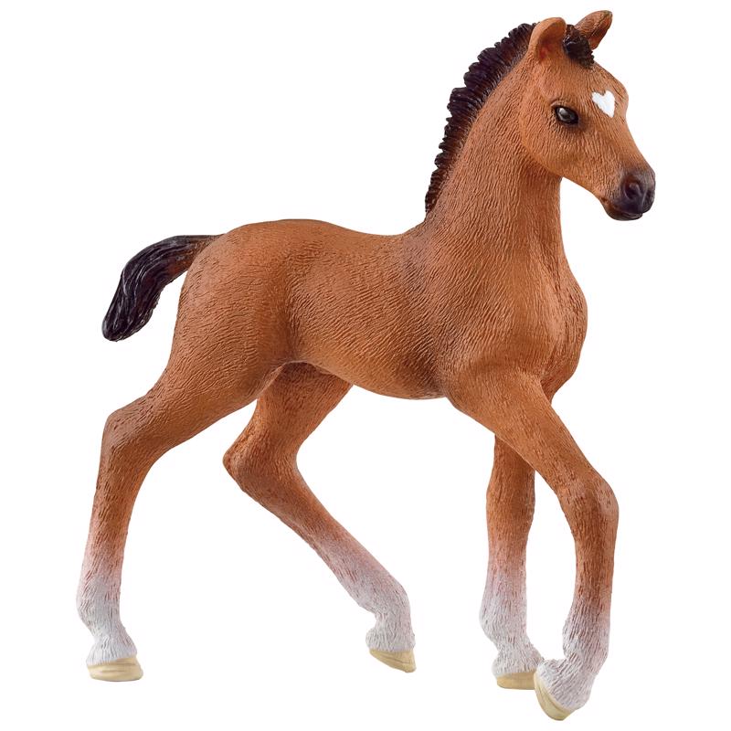 Schleich Oldenburg Foal Horse Figurine Brown