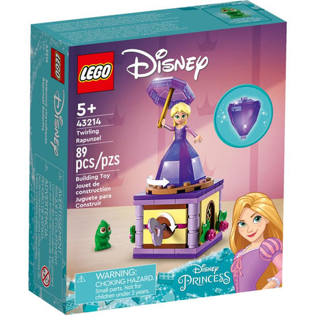 LEGO Disney Twirling Rapunzel ABS Plastic Multicolored 89 pc