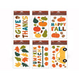 Impact Innovations 12 in. Harvest Gel Clings Window Decor