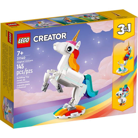 LEGO Creator Magical Unicorn Plastic Multicolored 145 pc