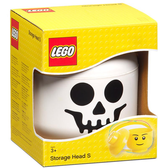 LEGO Skeleton Storage Head ABS/Polypropylene White 1 pc