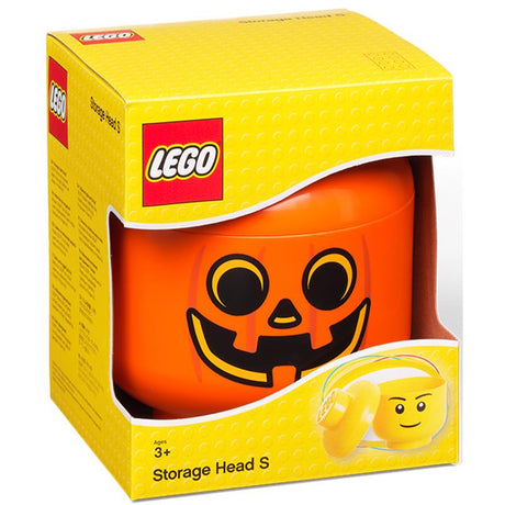 LEGO Pumpkin Storage Head ABS Plastic Orange 1 pc