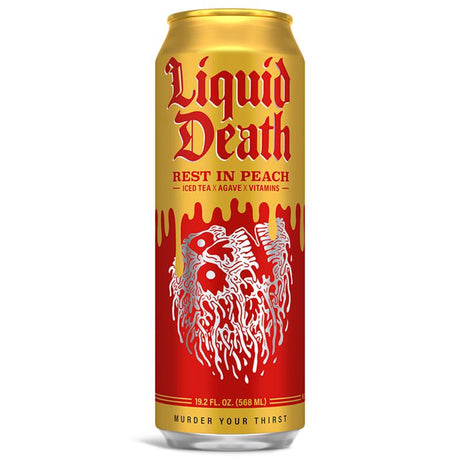 Liquid Death Peach Tea Tea 19.2 oz 1 pk