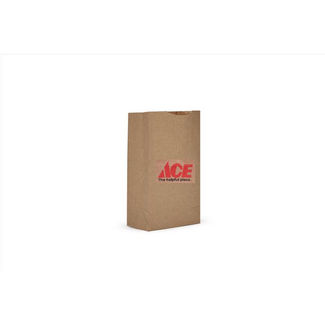Yes Paper Brown Shopping Bag Recycled 500 pk 7.87 in. H X 2.43 in. W X 4.4 in. L