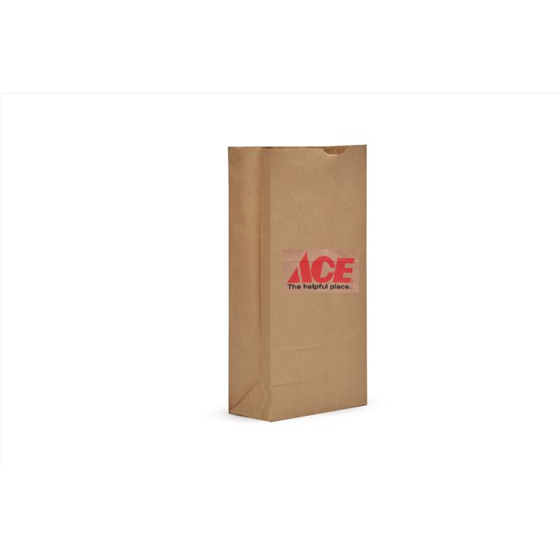 Yes Paper Brown Shopping Bag Recycled 500 pk 18 in. H X 5.25 in. W X 8.25 in. L