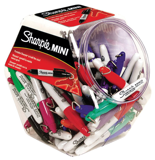 Sharpie Mini Assorted Fine Tip Permanent Marker 1 pk