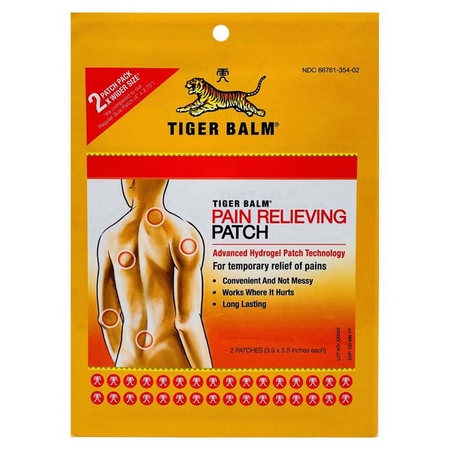 Tiger Balm Large Pain Relief Patch 1 pk