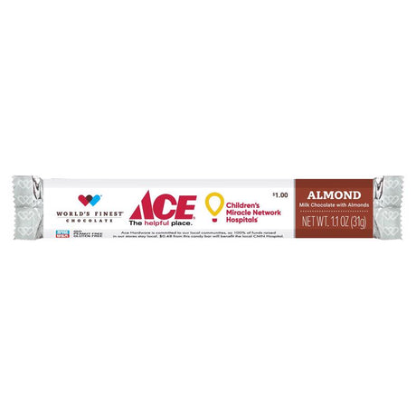 World's Finest Chocolate CMN Almond Candy Bar 1.1 oz