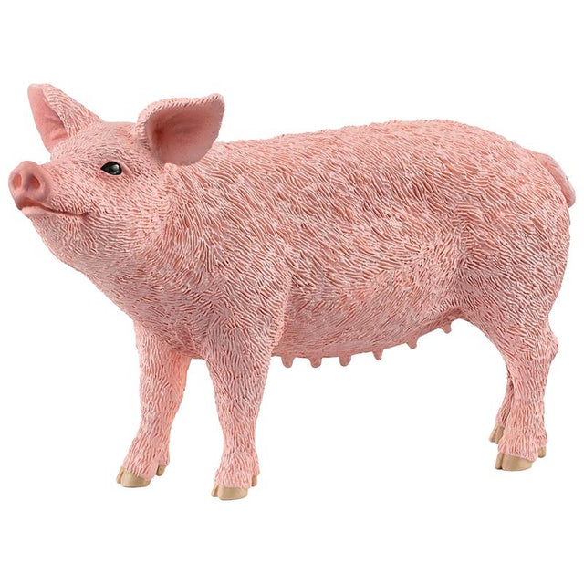 Schleich Farm World Pig Figurine Toy Pink