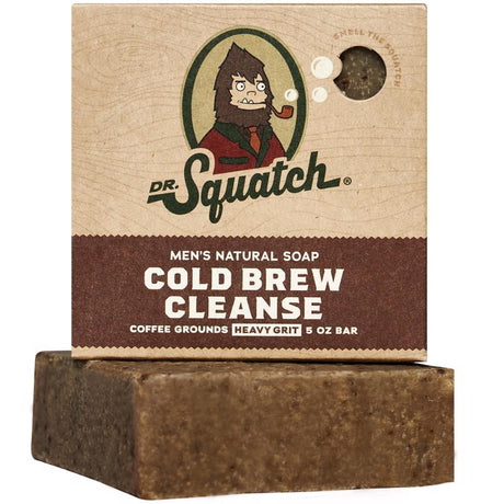 Dr. Squatch Cold Brew Cleanse Scent Bar Soap 5 oz 1 pk