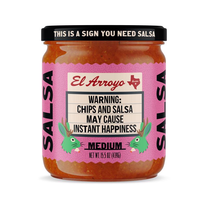 El Arroyo Medium Salsa 15.5 oz Jar