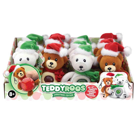 Shawshank LEDz Teddyroos Christmas  Teddy Keychain 1 pk