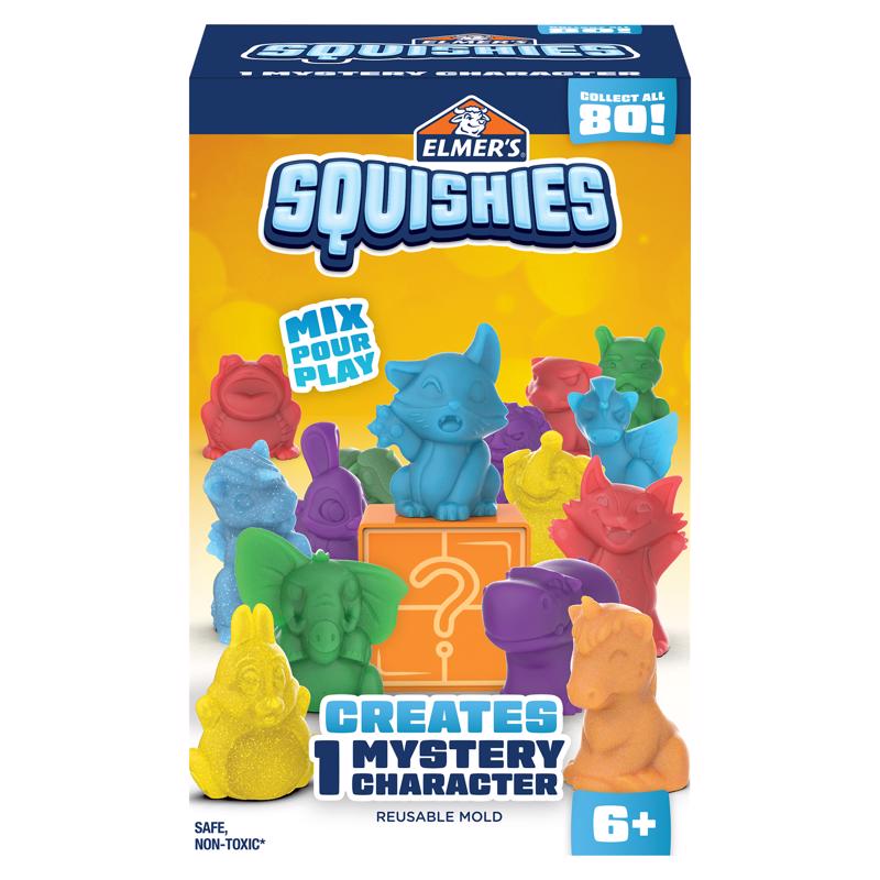 Elmer's Mystery Character Squishies Kit Assorted