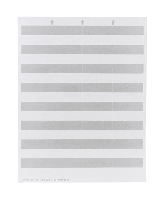 Laser Printer Gray Bin Tag Labels - Sheet 0 each