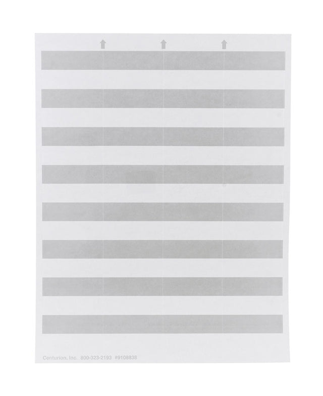 Laser Printer Gray Bin Tag Labels - Sheet 0 each