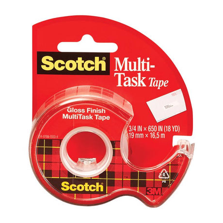 Scotch 3/4 in. W X 650 in. L Tape Clear