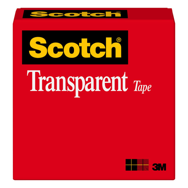 Scotch 1/2 in. W X 2592 in. L Tape Transparent