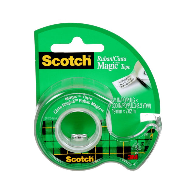 Scotch Magic 3/4 in. W X 300 in. L Tape Clear