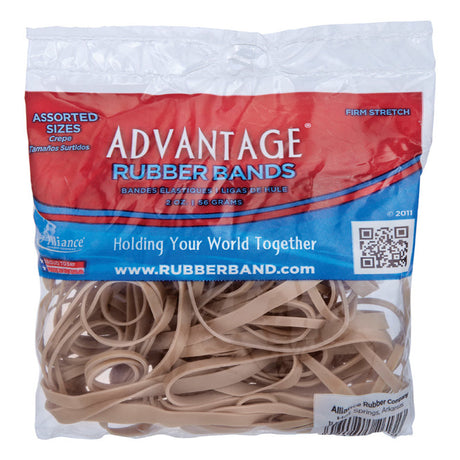 Alliance Advantage Assorted Sizes Rubber Bands 2 oz