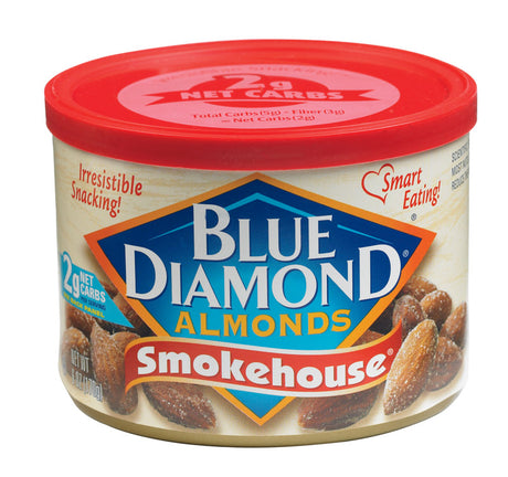 Blue Diamond Smokehouse Almonds 6 oz Can