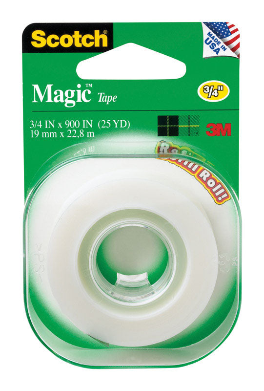 Scotch Magic 3/4 in. W X 500 in. L Tape Clear