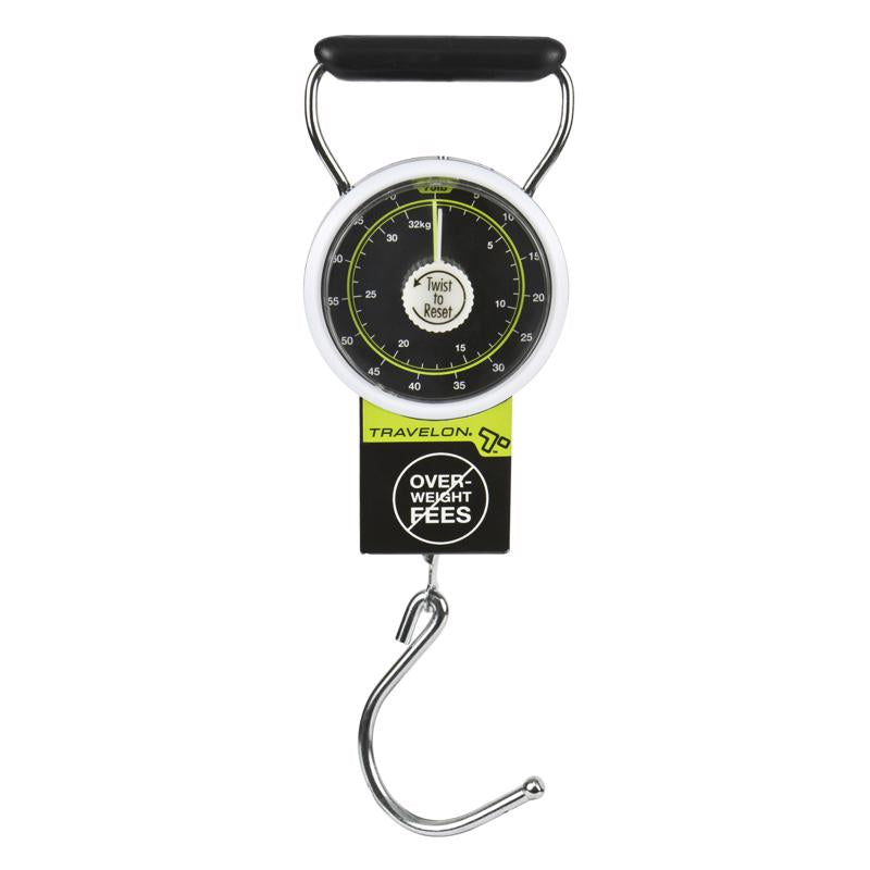 Travelon Black Stop and Lock Luggage Scale