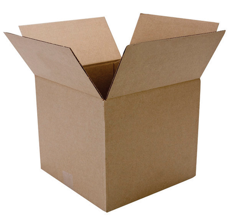 Duck 10 in. H X 12 in. W X 12 in. L Cardboard Corrgugated Box 1 pk