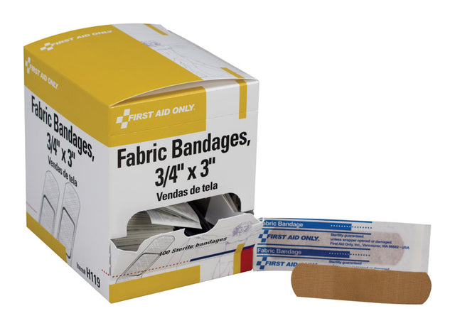 First Aid Only Fabric Bandages 100 ct