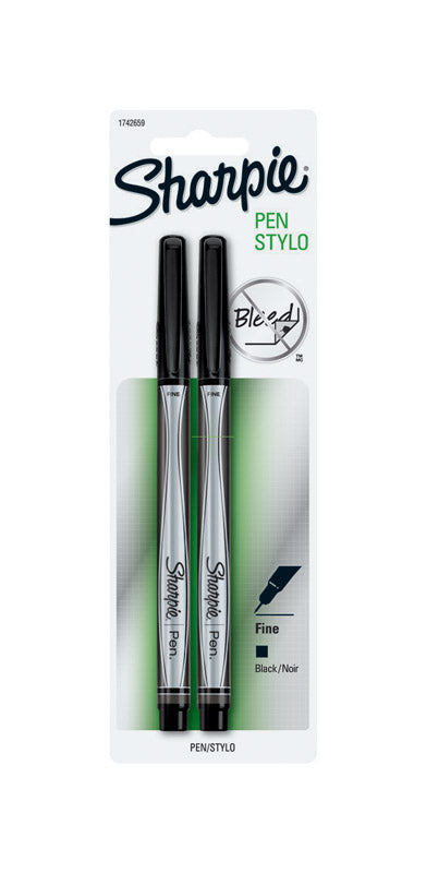 Sharpie Black Pen 2 pk