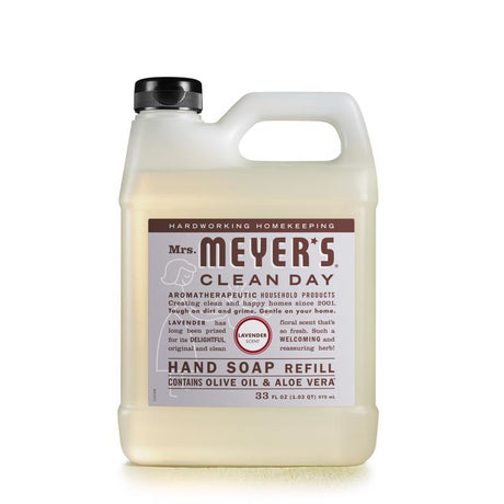 Mrs. Meyer's Clean Day Organic Lavender Scent Hand Soap Refill 33 oz