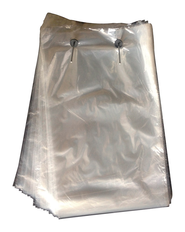 Centurion Plastic Clear Fastener Bag 250 pk 14 in. H X 10 in. W X 0 in. L