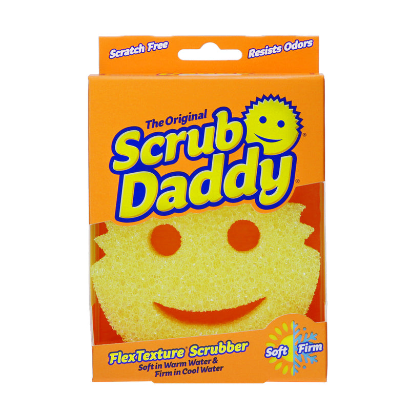 Scrub Daddy FlexTexture Heavy Duty Scrubber Sponge For All Purpose 6 in. L 1 pk