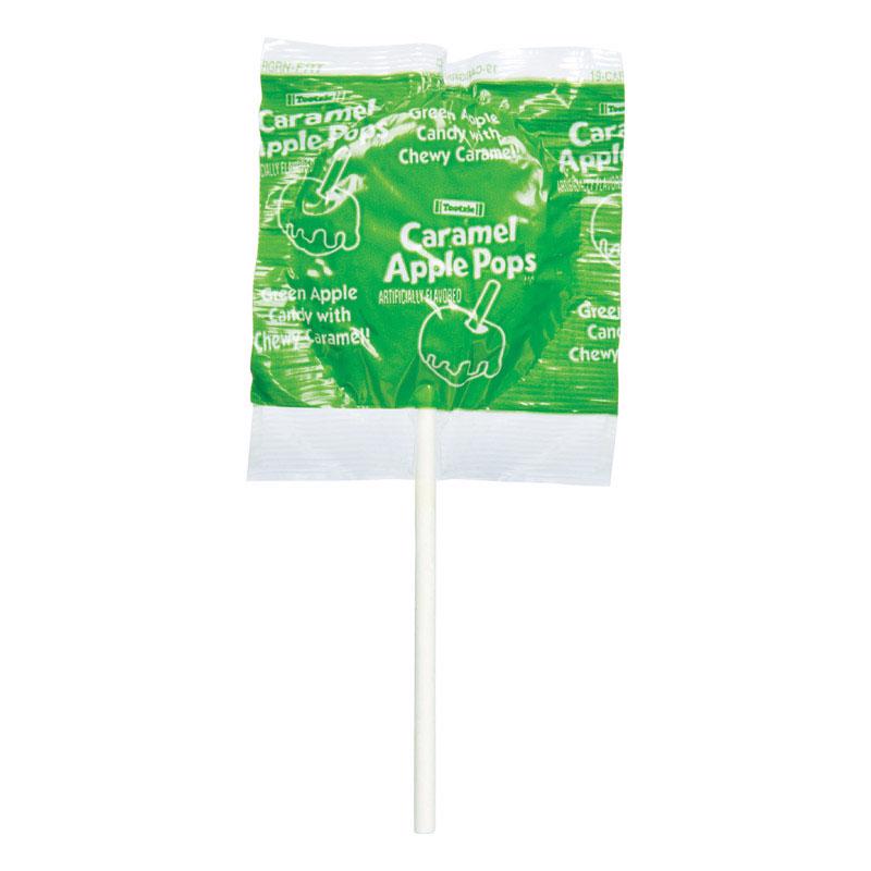 Tootsie Caramel Apple Pops Green Apple, Caramel Lollipop