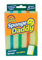 Scrub Daddy Sponge Daddy Heavy Duty Sponge For Multi-Purpose 4 pk