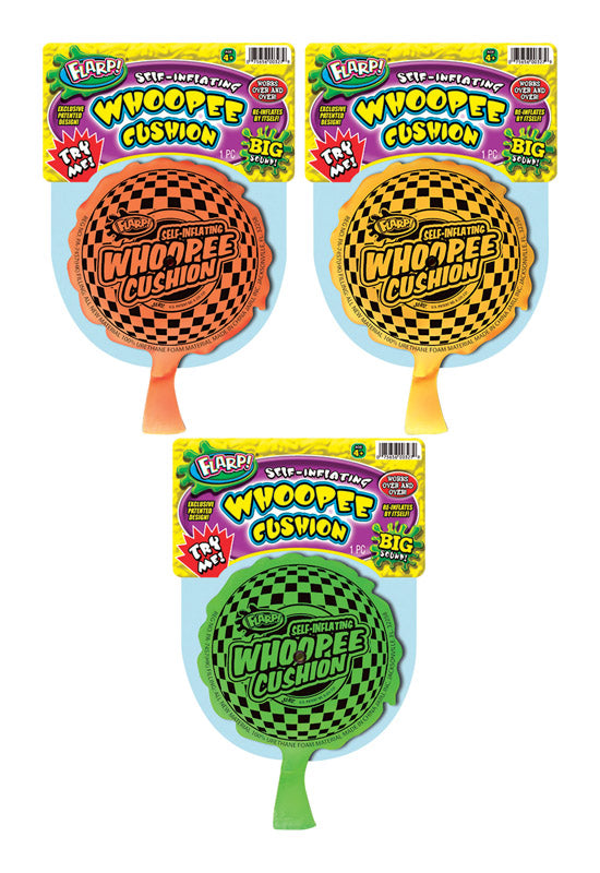 Flarp Whoopee Cushion Rubber Assorted 1 pc