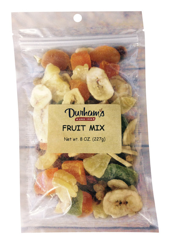 Durhams Dried Fruit Snack Mix 8 oz Bagged