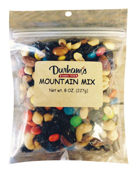 Durhams Nuts, Raisins, Chocolate Trail Mix 8 oz Bagged