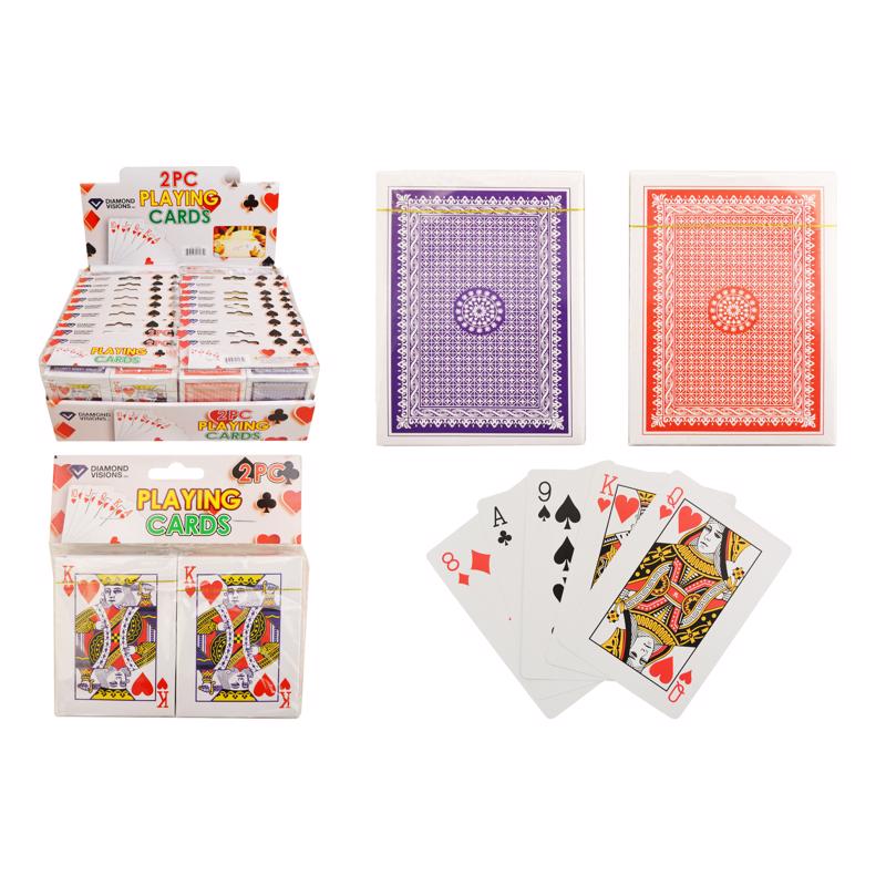 Diamond Visions Playing Cards Plastic Assorted