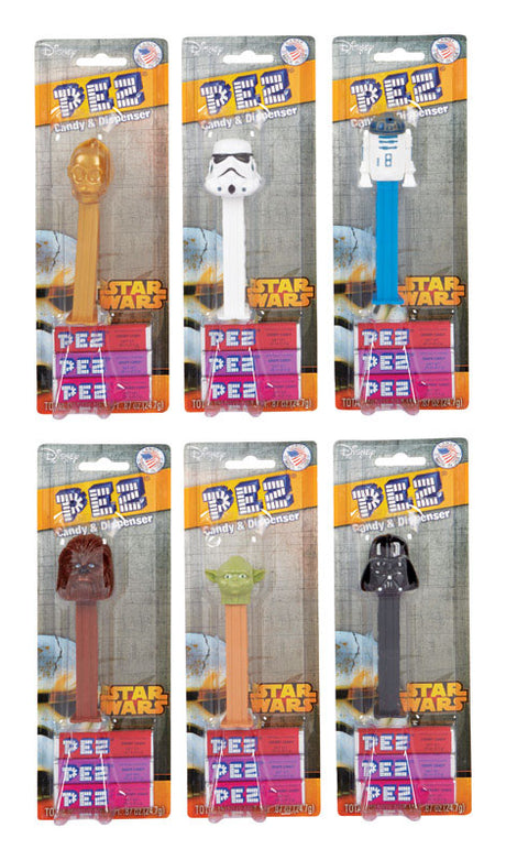 PEZ Assorted Fruit Flavors Candy and Dispenser 0.87 oz