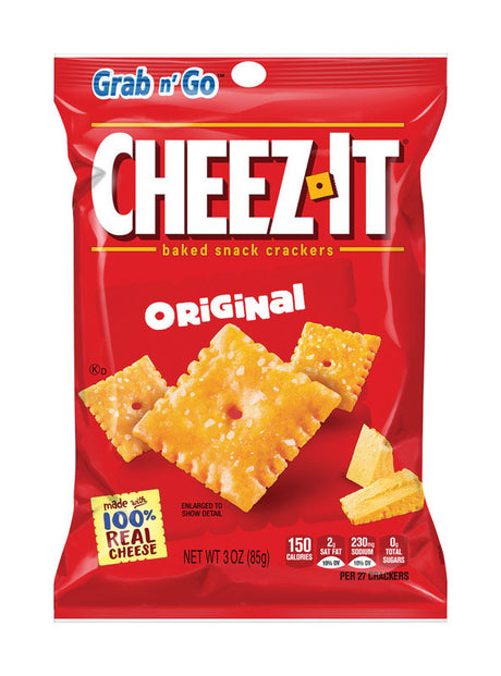Cheez-It Grab n' Go Original Crackers 3 oz Pegged