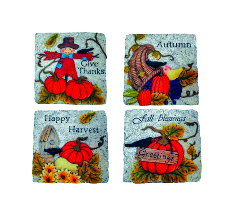 Alpine 1/2 in. Stepping Stones Harvest Decor