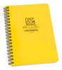 Rite in the Rain All-Weather 4-5/8 in. W X 7 in. L Spiral Yellow Notebook